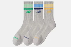 Calcetines EVERYDAY STRIPE MIDCALF 3 PACK | New Balance Sale