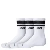 Calcetines KIDS EVERYDAY STRIPE MIDCALF 3 PACK | New Balance Discount