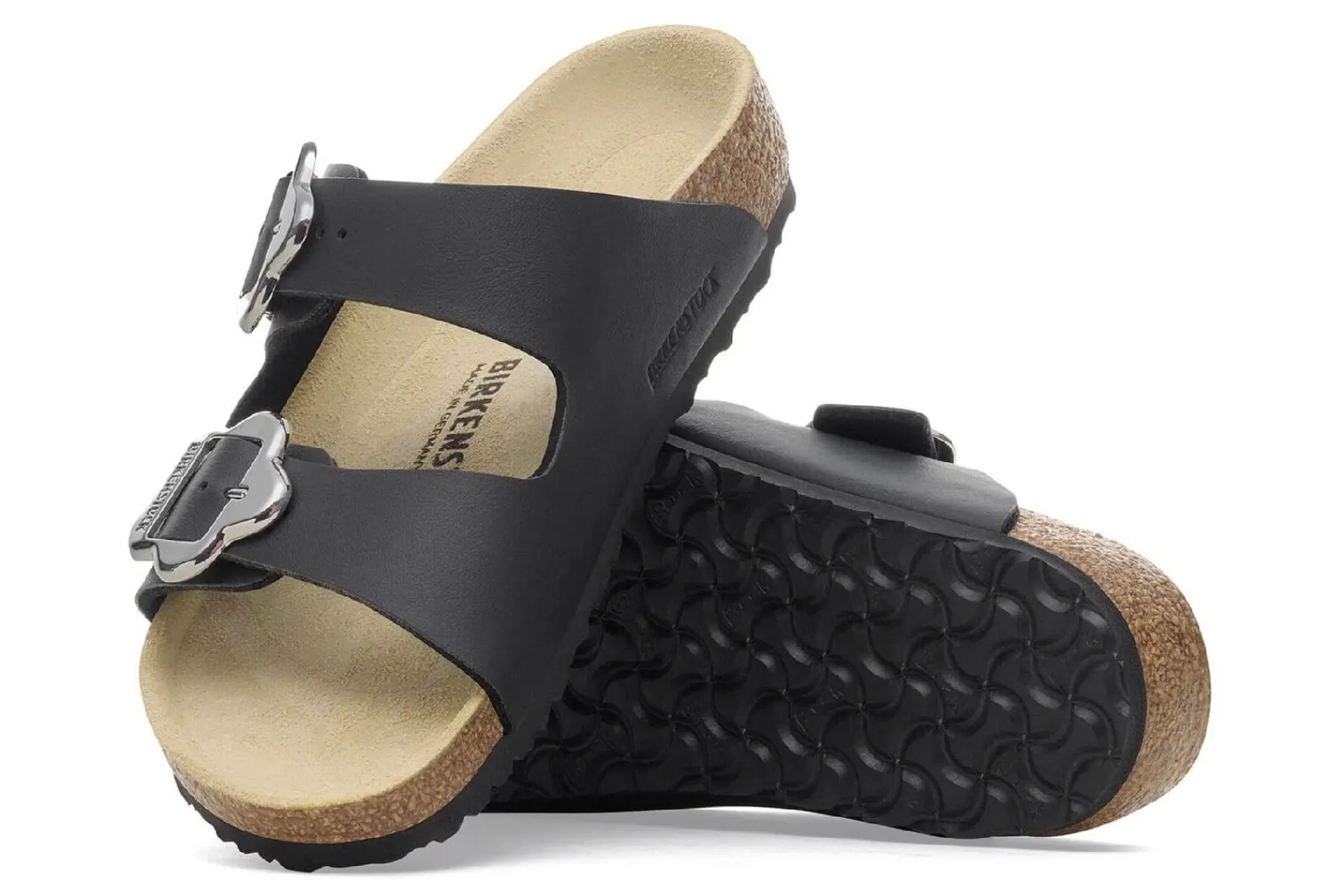 Sandalias con tiras ajustables ARIZONA FLOWER BUCKLE KIDS - Narrow | Birkenstock Outlet