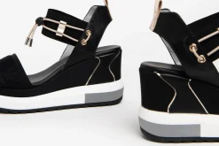 Sandalias de cuña E307750D | Nerogiardini Sale