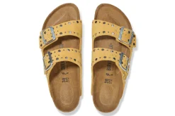 Sandalias planas ARIZONA RIVET BORDER - Narrow | Birkenstock Best