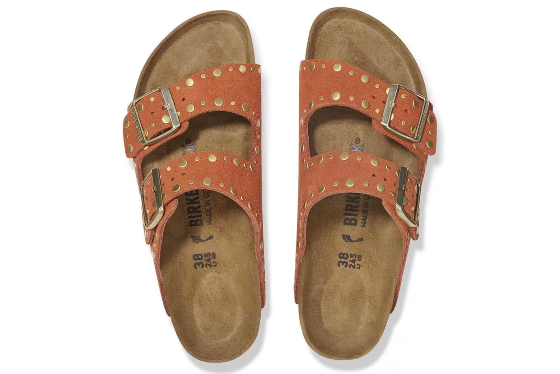 Sandalias planas ARIZONA RIVET BORDER - Narrow | Birkenstock Sale
