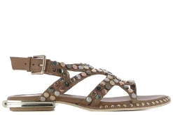 Sandalias planas SANDALO ASIMMETRICO | Cafe Noir New