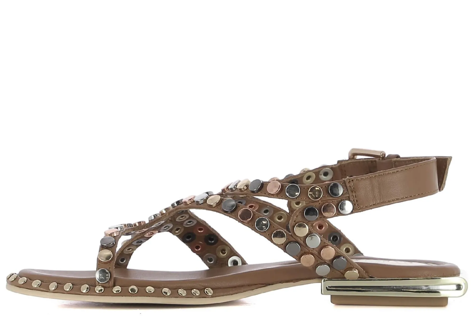 Sandalias planas SANDALO ASIMMETRICO | Cafe Noir New