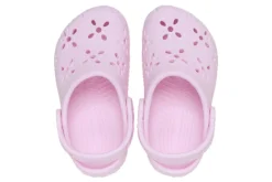 Sandalias Primeros Pasos CLASSIC FLORAL CUT OUT CLOG | Crocs Online