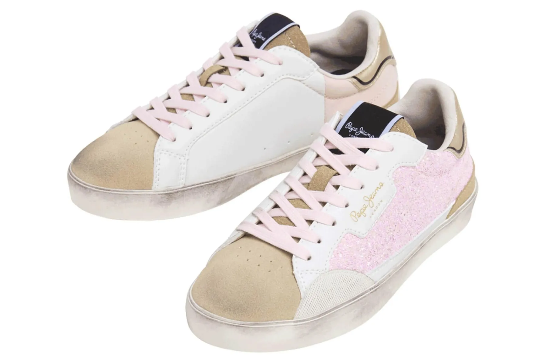 Zapatillas con cordones LANE SEQUINS G | Pepe Jeans Fashion