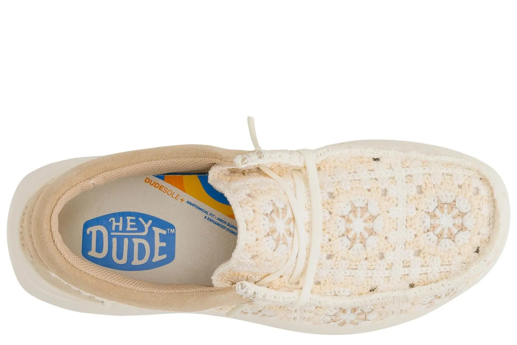 Zapatos de plataforma WENDY COMF COTTAGE CROCHET | Dude Hot