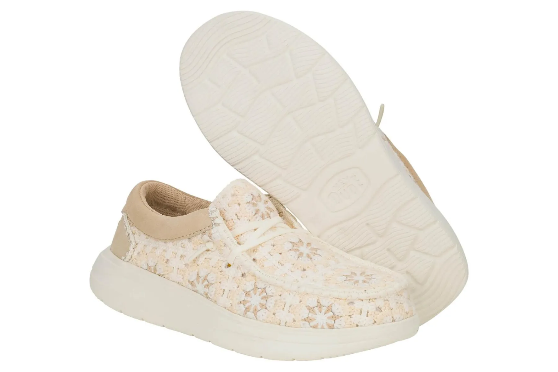 Zapatos de plataforma WENDY COMF COTTAGE CROCHET | Dude Hot